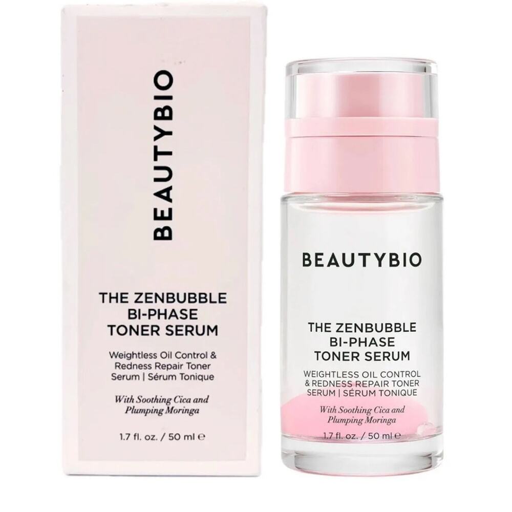 Beautybio The ZenBubble Bi-Phase Toner Serum 50ml New in Box